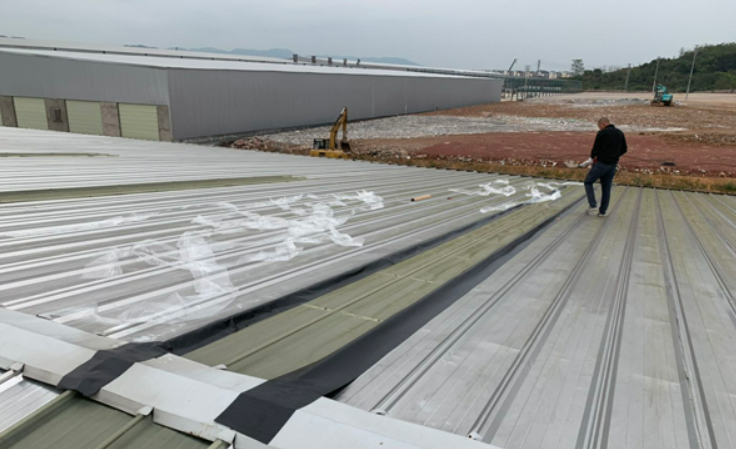 高埗镇厂房屋面防水维修案例